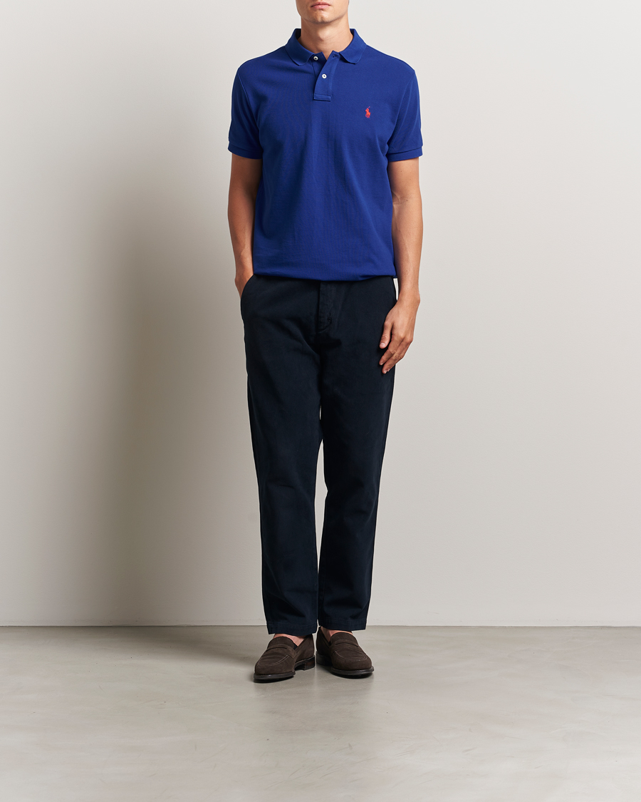Herre | Polotrøjer | Polo Ralph Lauren | Custom Slim Fit Polo Heritage Royal