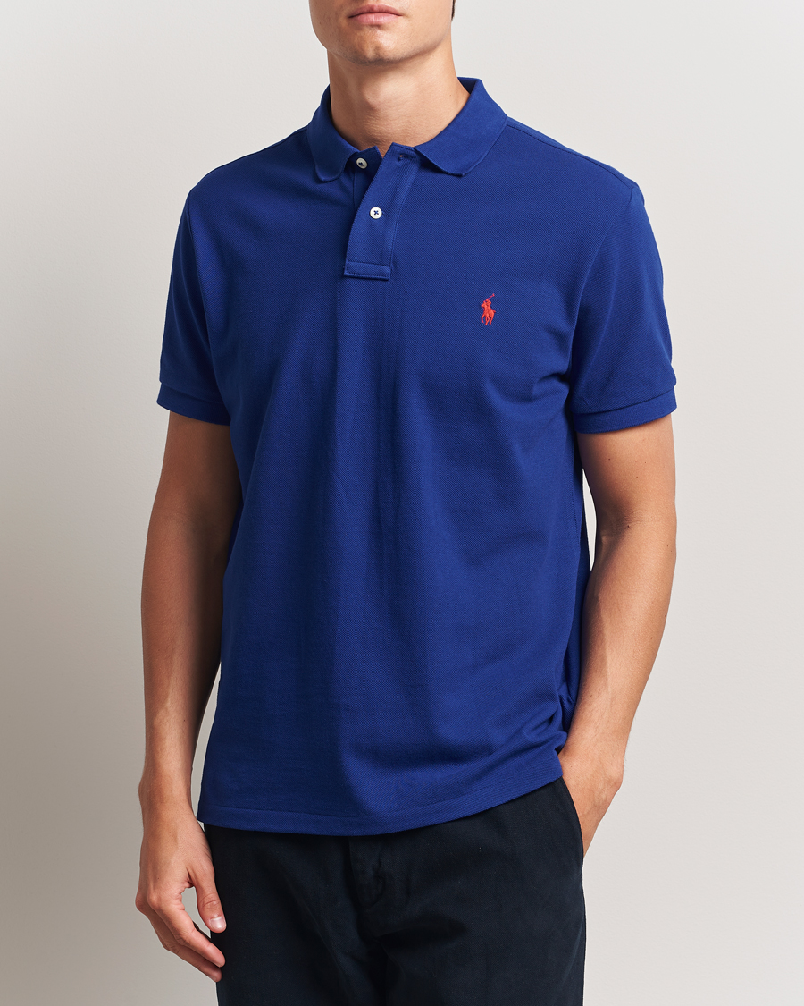 Herre | Polotrøjer | Polo Ralph Lauren | Custom Slim Fit Polo Heritage Royal