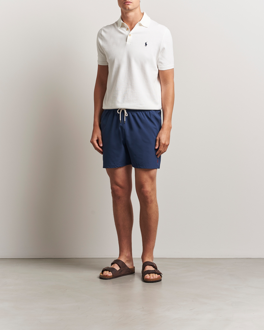 Herre | Badebukser | Polo Ralph Lauren | Traveler Recycled Swimshorts Rustic Navy