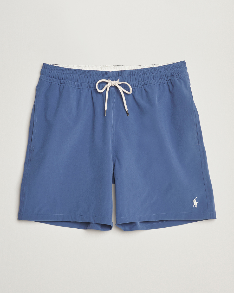 Herre | Badebukser | Polo Ralph Lauren | Traveler Recycled Swimshorts Earth Blue