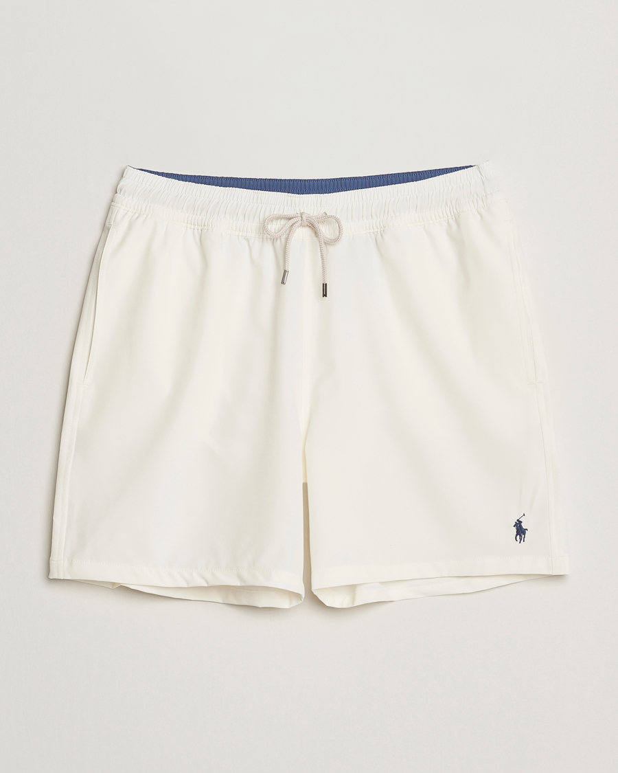 Herre | Badebukser | Polo Ralph Lauren | Traveler Recycled Swimshorts Pale Cream