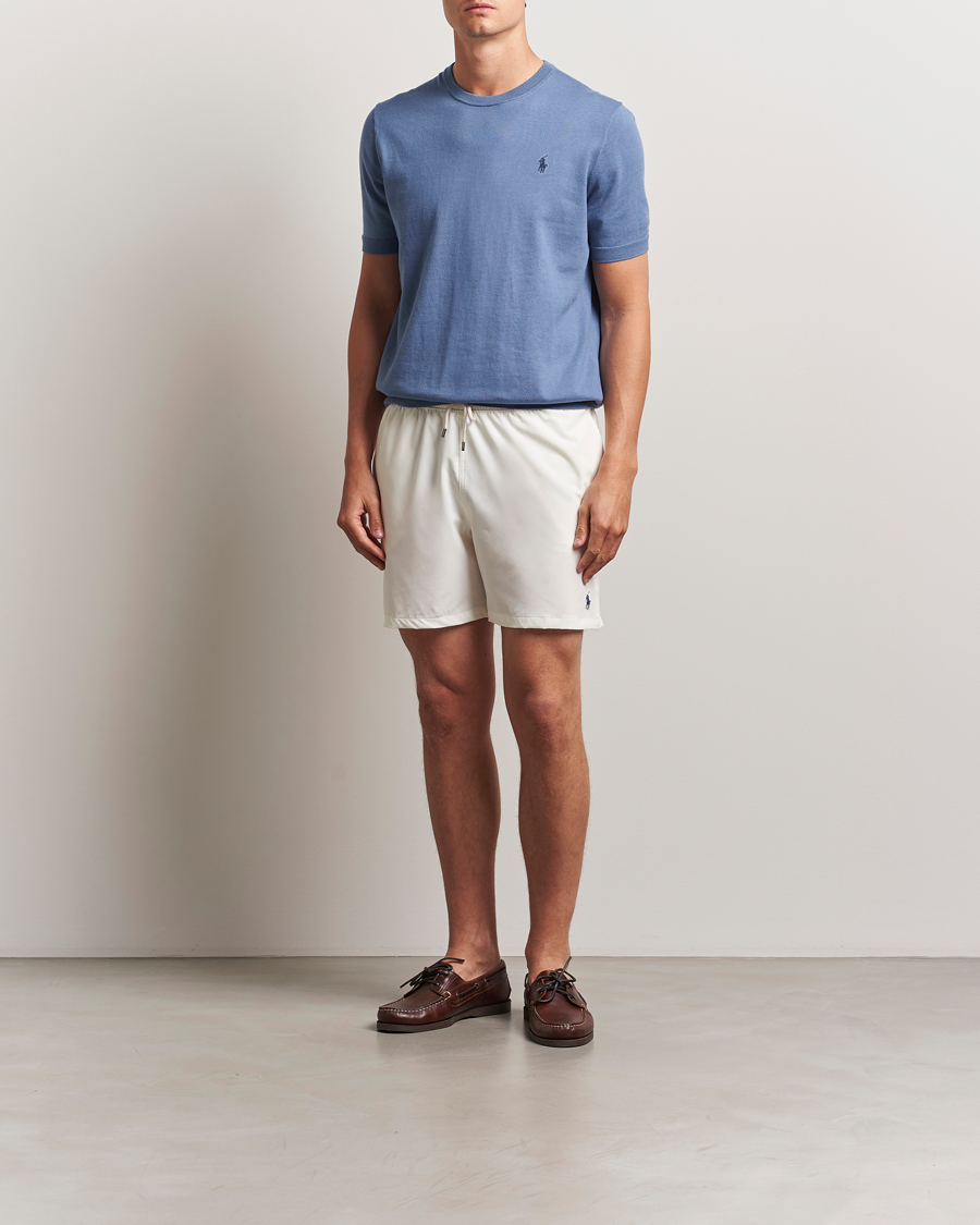 Herre | Badebukser | Polo Ralph Lauren | Traveler Recycled Swimshorts Pale Cream