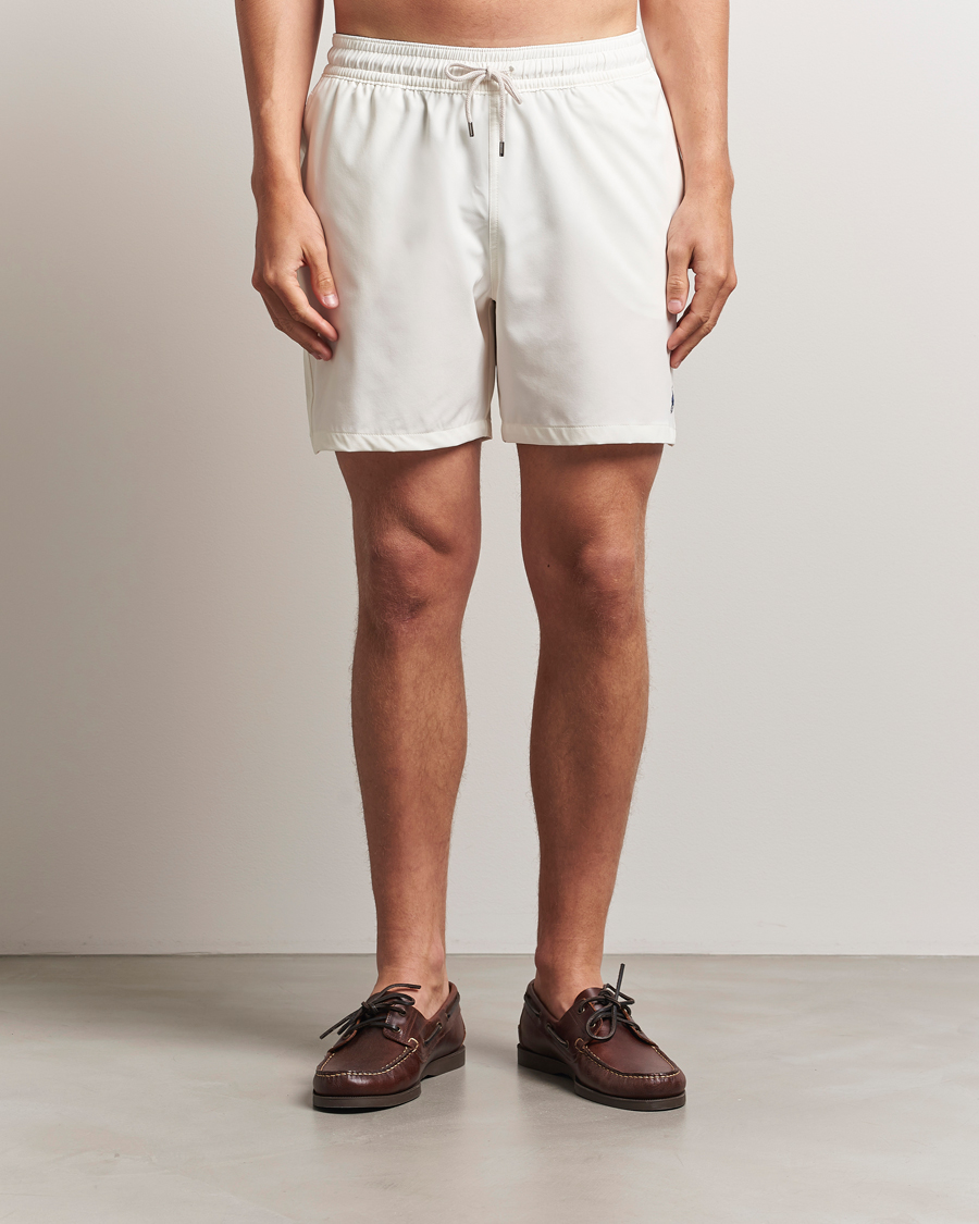 Herre | Badebukser | Polo Ralph Lauren | Traveler Recycled Swimshorts Pale Cream