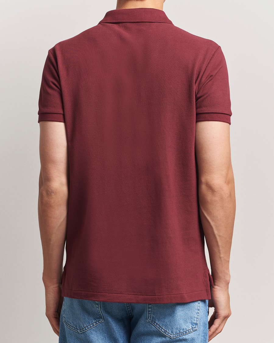 Herre | Polotrøjer | Polo Ralph Lauren | Slim Fit Polo Red Wine