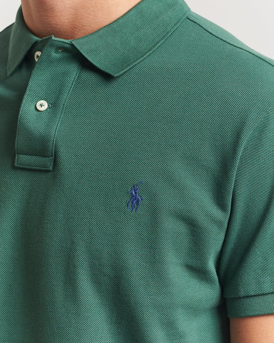 Herre | Polotrøjer | Polo Ralph Lauren | Slim Fit Polo Washed Forest