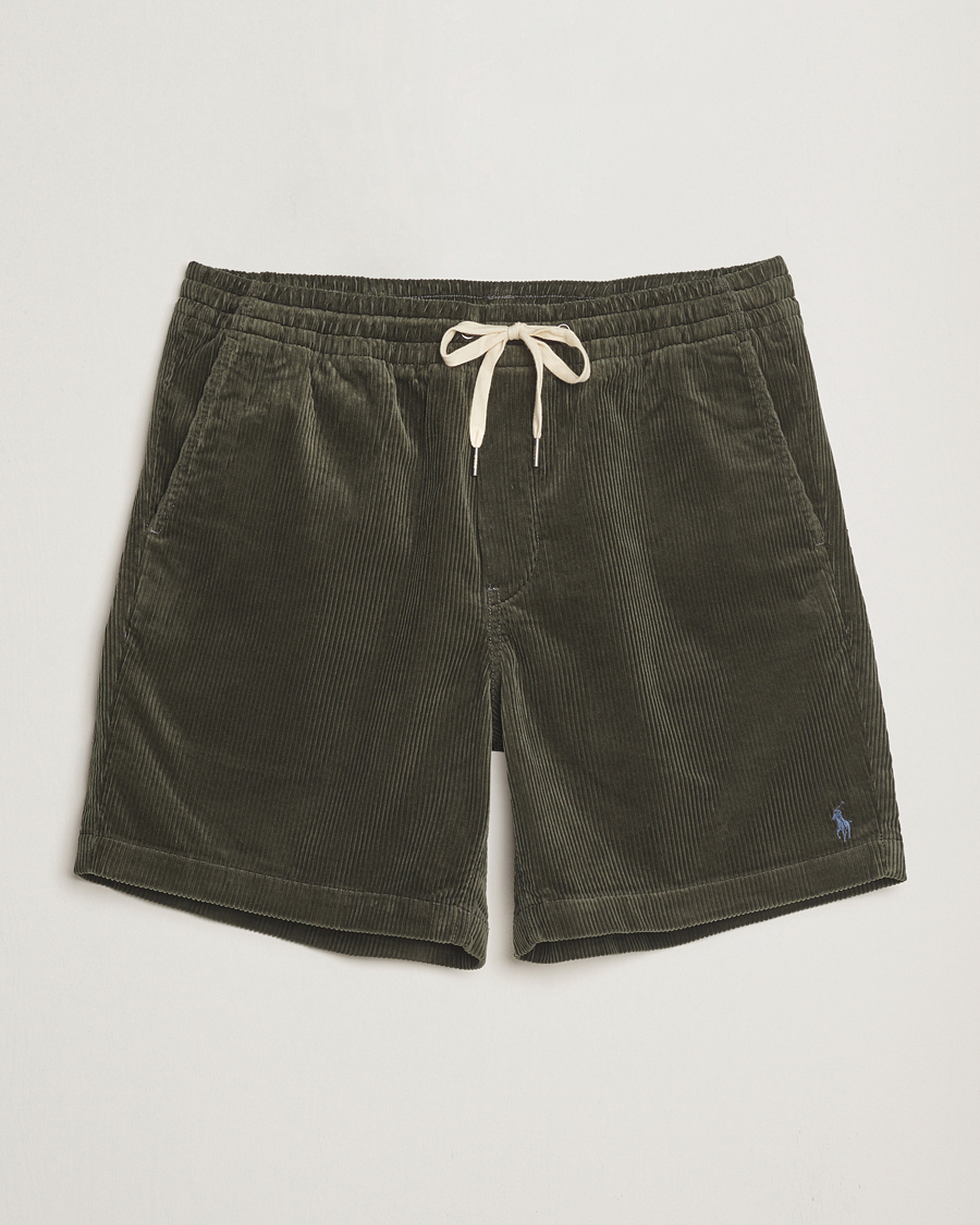 Herre | Shorts | Polo Ralph Lauren | Prepster Corduroy Drawstring Shorts Dark Metal