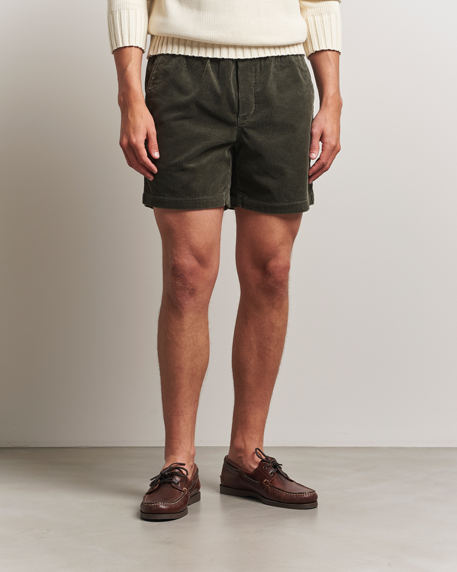 Herre | Shorts | Polo Ralph Lauren | Prepster Corduroy Drawstring Shorts Dark Metal