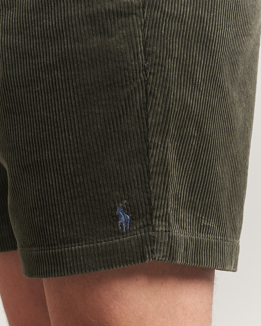 Herre | Shorts | Polo Ralph Lauren | Prepster Corduroy Drawstring Shorts Dark Metal