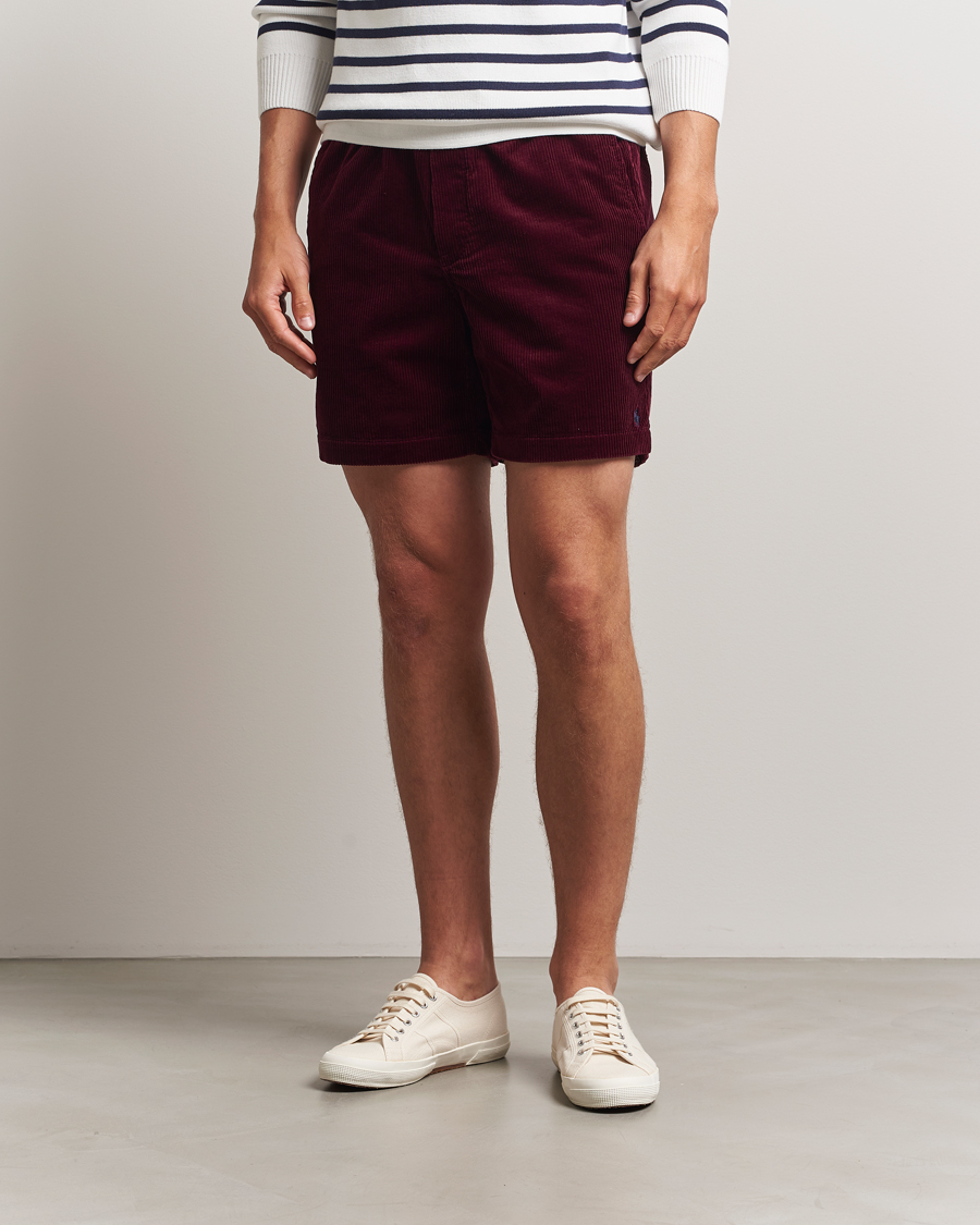 Herre | Shorts | Polo Ralph Lauren | Prepster Corduroy Drawstring Shorts Ruby Red