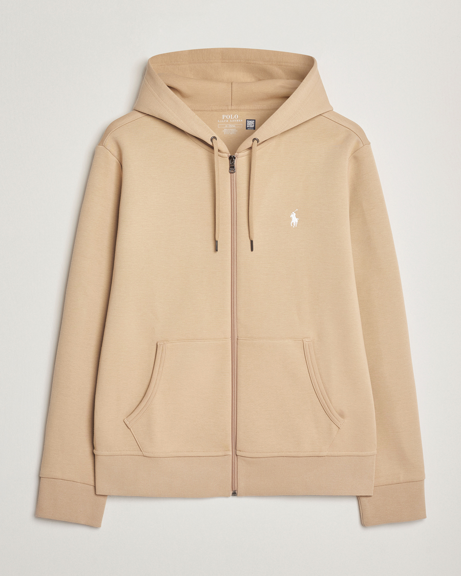 Herre | Trøjer | Polo Ralph Lauren | Full-Zip Hoodie Vintage Khaki