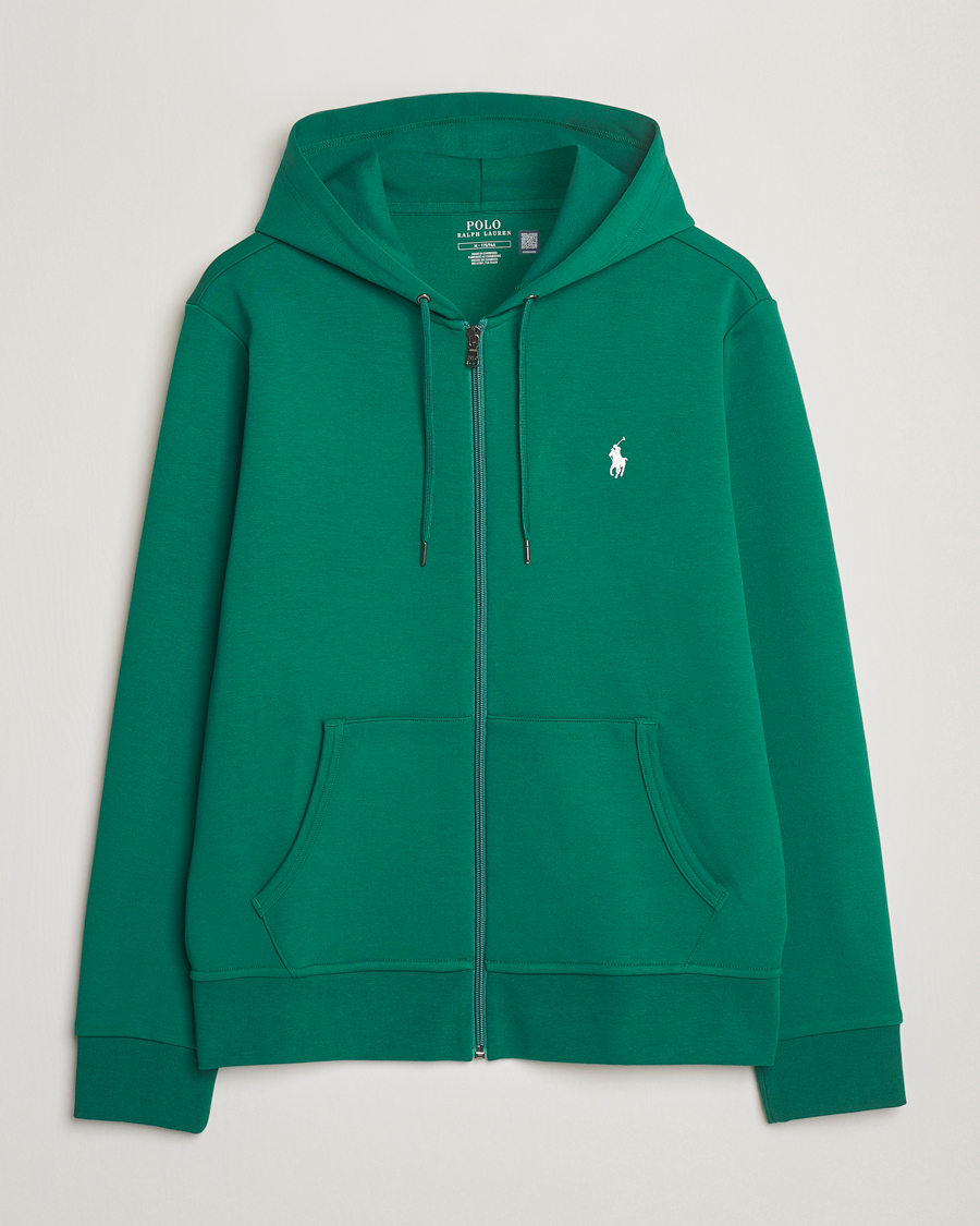 Herre | Trøjer | Polo Ralph Lauren | Full-Zip Hoodie Tennis Green