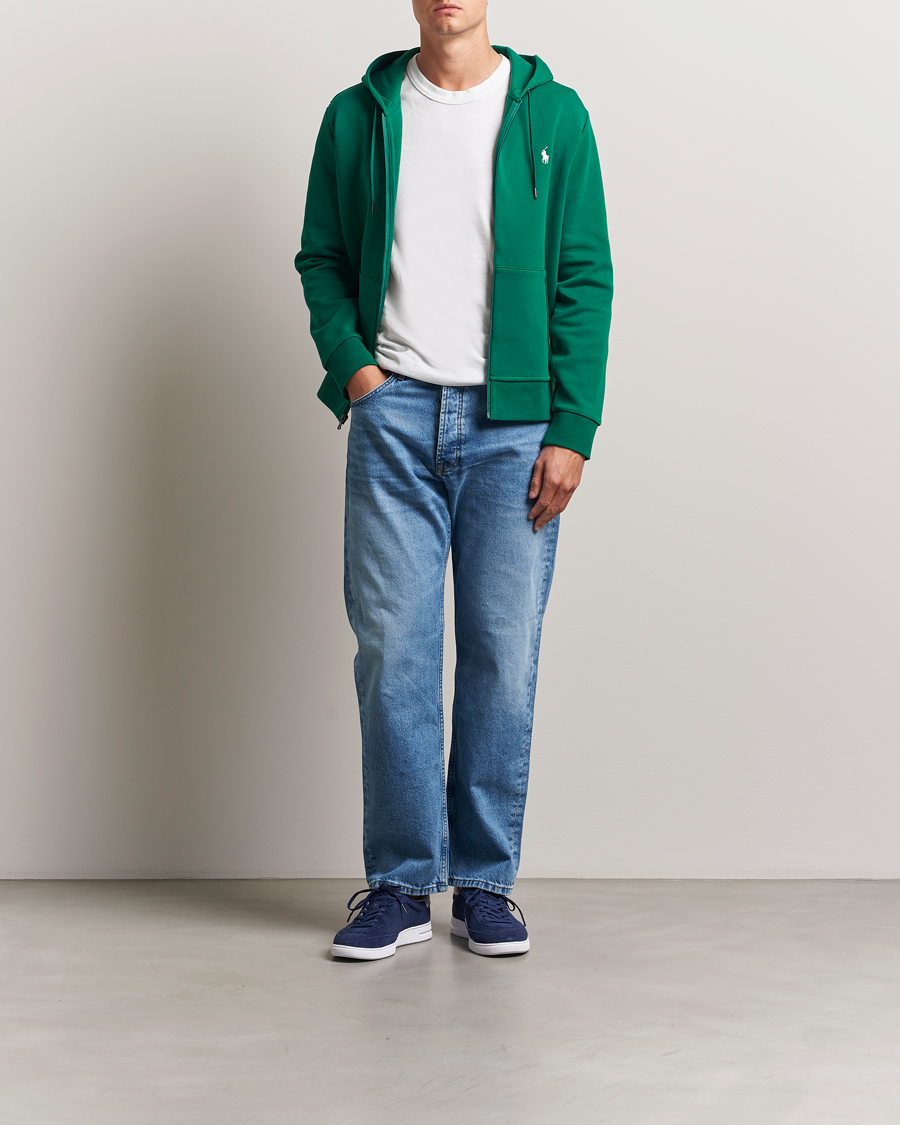 Herre | Trøjer | Polo Ralph Lauren | Full-Zip Hoodie Tennis Green