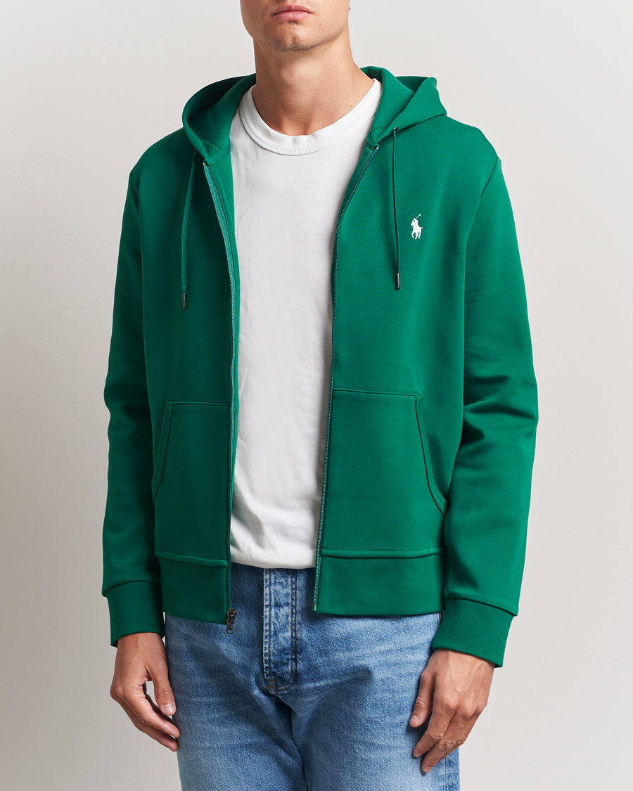 Herre | Trøjer | Polo Ralph Lauren | Full-Zip Hoodie Tennis Green