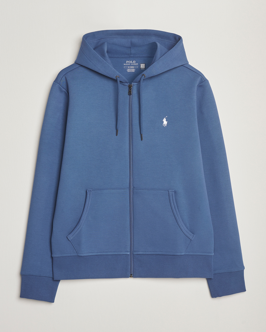 Herre | Trøjer | Polo Ralph Lauren | Full-Zip Hoodie Earth Blue