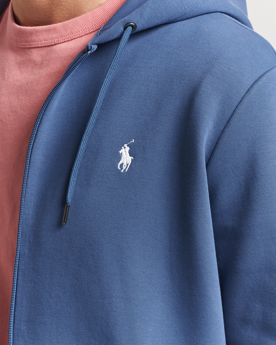 Herre | Trøjer | Polo Ralph Lauren | Full-Zip Hoodie Earth Blue