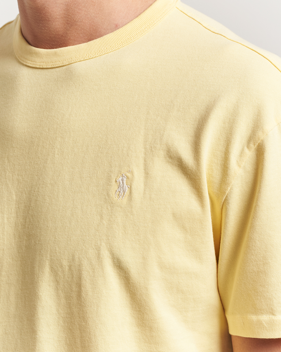 Herre | T-Shirts | Polo Ralph Lauren | Washed Tee Wicket Yellow