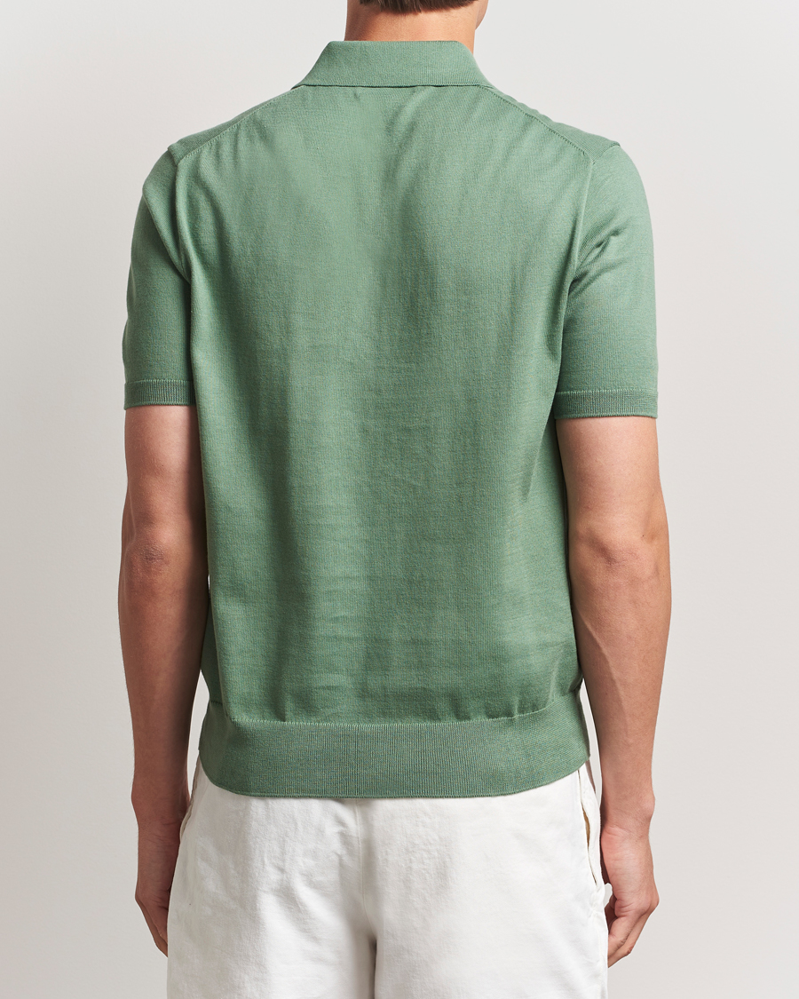 Herre | Trøjer | Polo Ralph Lauren | Knitted Short Sleeve Polo Fatigue