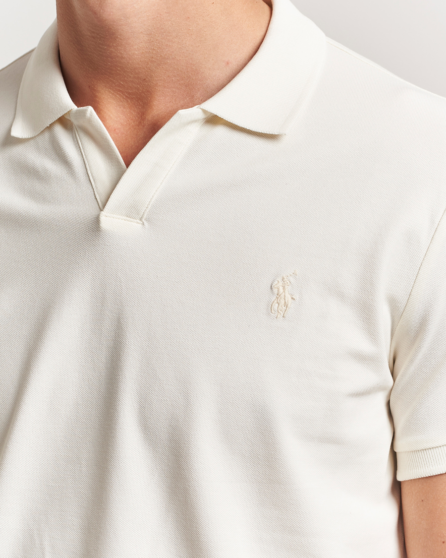 Herre | Polotrøjer | Polo Ralph Lauren | Johnny Short Sleeve Polo Pale Cream