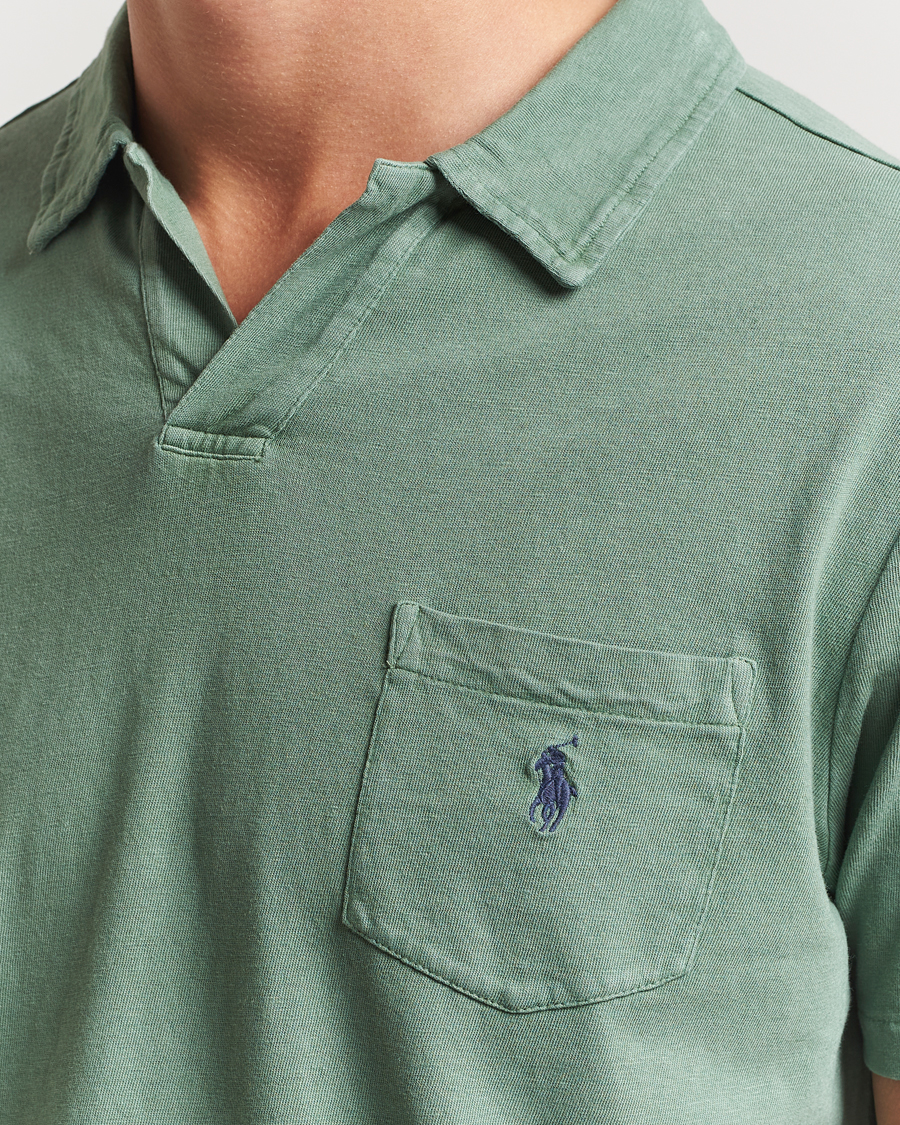 Herre | Polotrøjer | Polo Ralph Lauren | Johnny Cotton/Linen Polo Fatigue