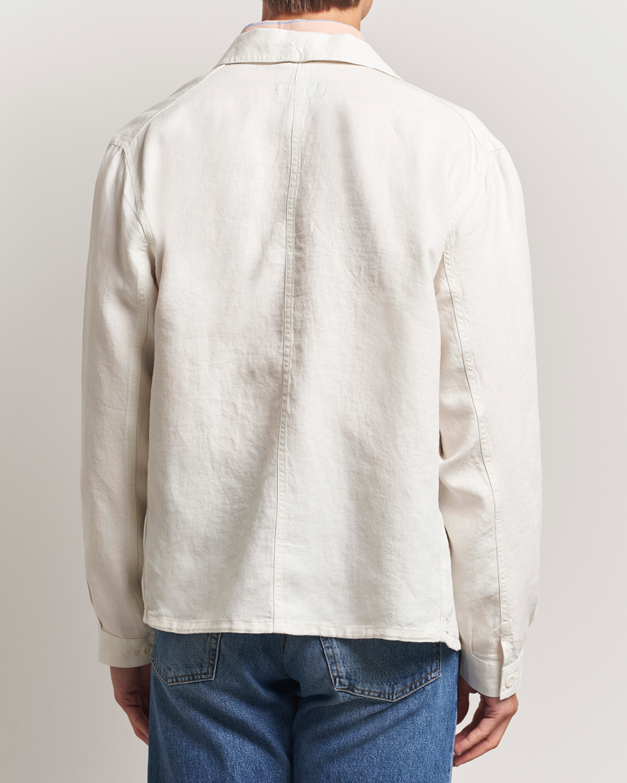 Herre | Jakker | Polo Ralph Lauren | Chore Linen Shirt Jacket Antique Cream