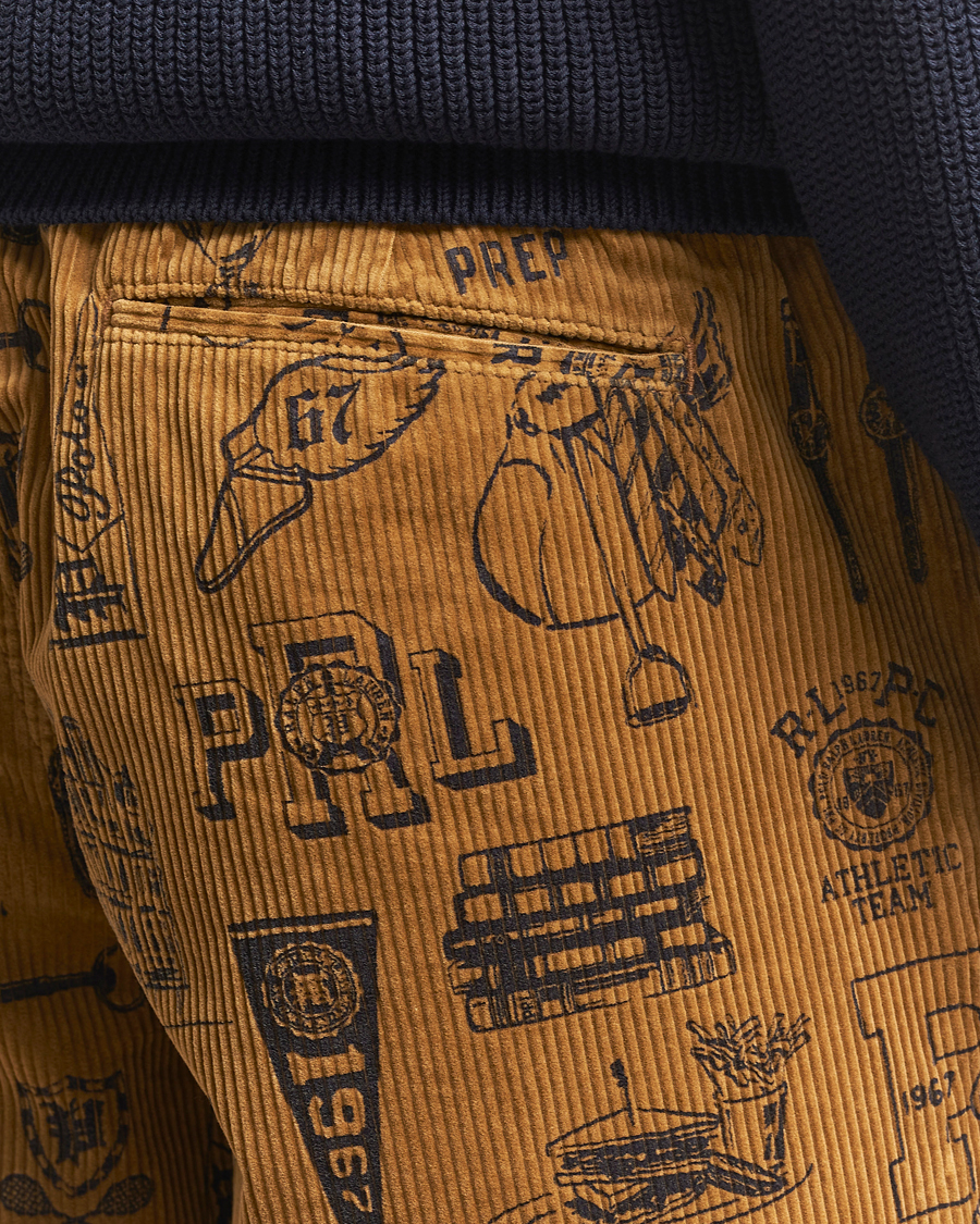 Herre | Shorts | Polo Ralph Lauren | Prepster Corduroy Shorts Golden Brown Preppy Diary