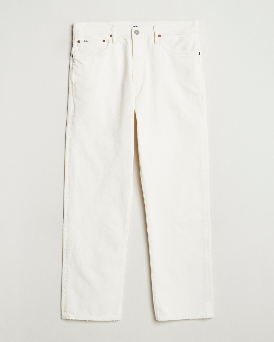 Herre | Jeans | Polo Ralph Lauren | Stanford Heritage Straight Fit Jeans Matheo White