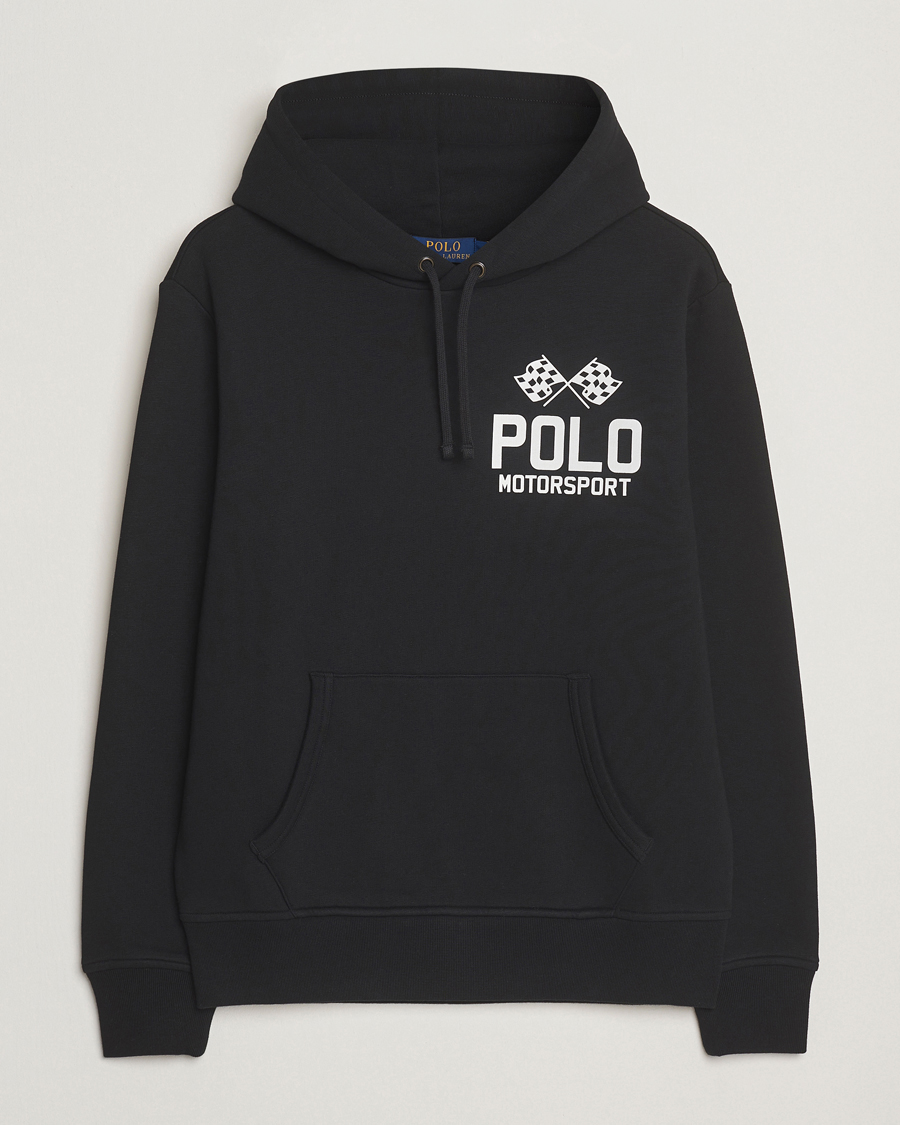 Herre | Trøjer | Polo Ralph Lauren | RL Motorsport Hoodie Polo Black