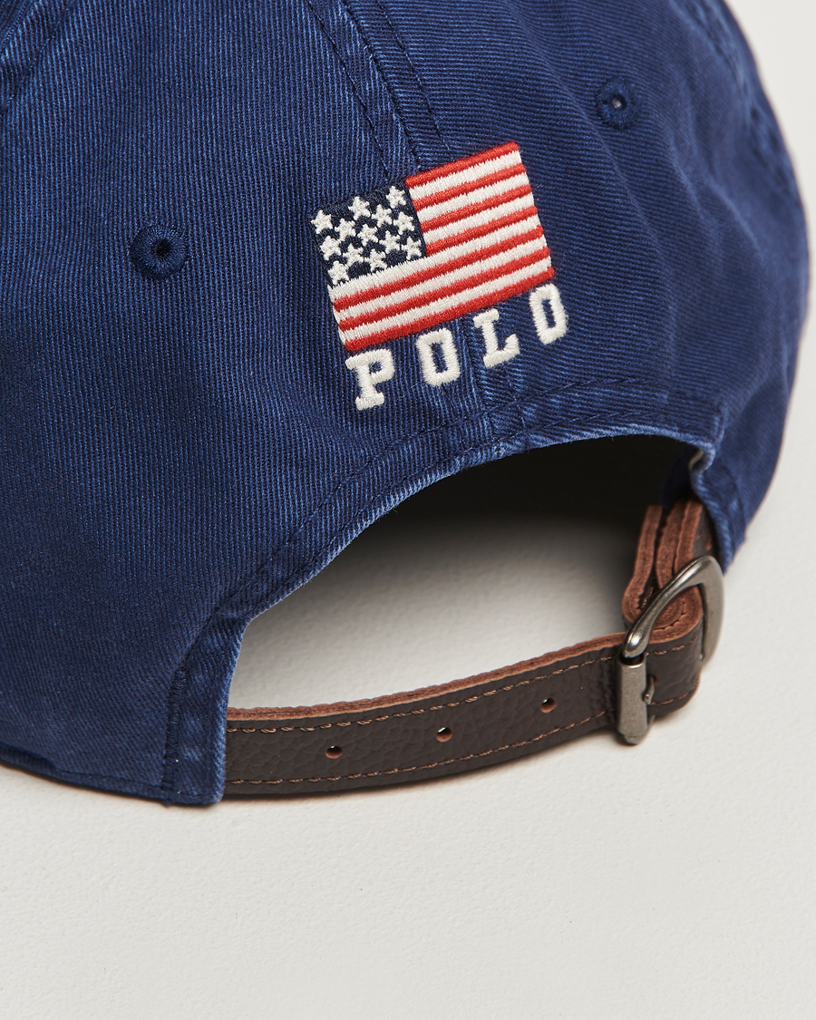 Herre | Hatte & kasketter | Polo Ralph Lauren | Cotton Twill USA Cap Newport Navy