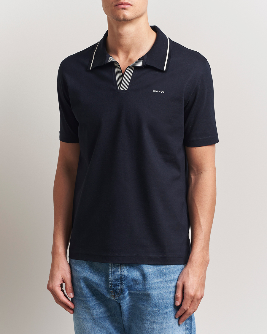 Herre | Polotrøjer | Gant | Tipping Polo Evening Blue