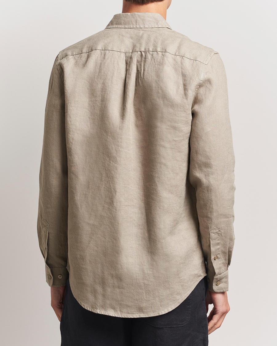 Herre | Skjorter | Samsøe Samsøe | Liam Linen Shirt Greige