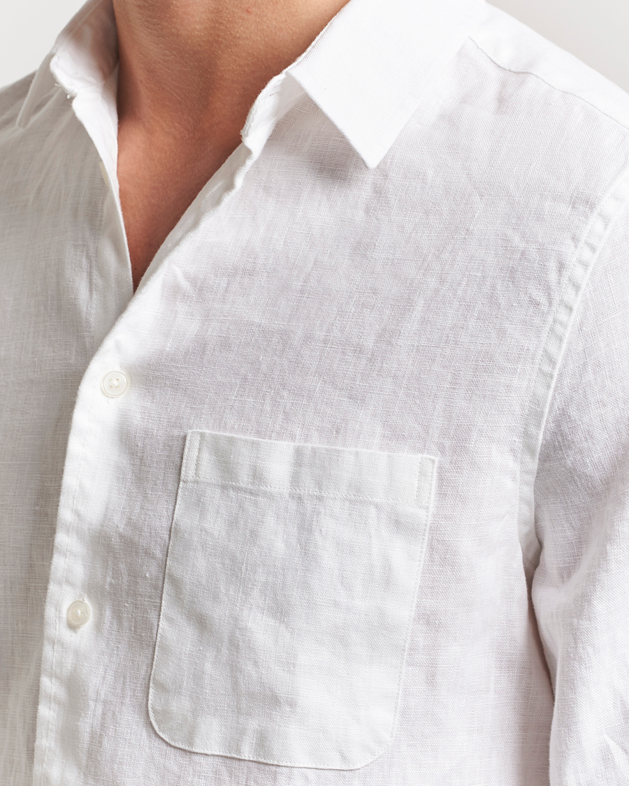 Herre | Skjorter | Samsøe Samsøe | Liam Linen Shirt White