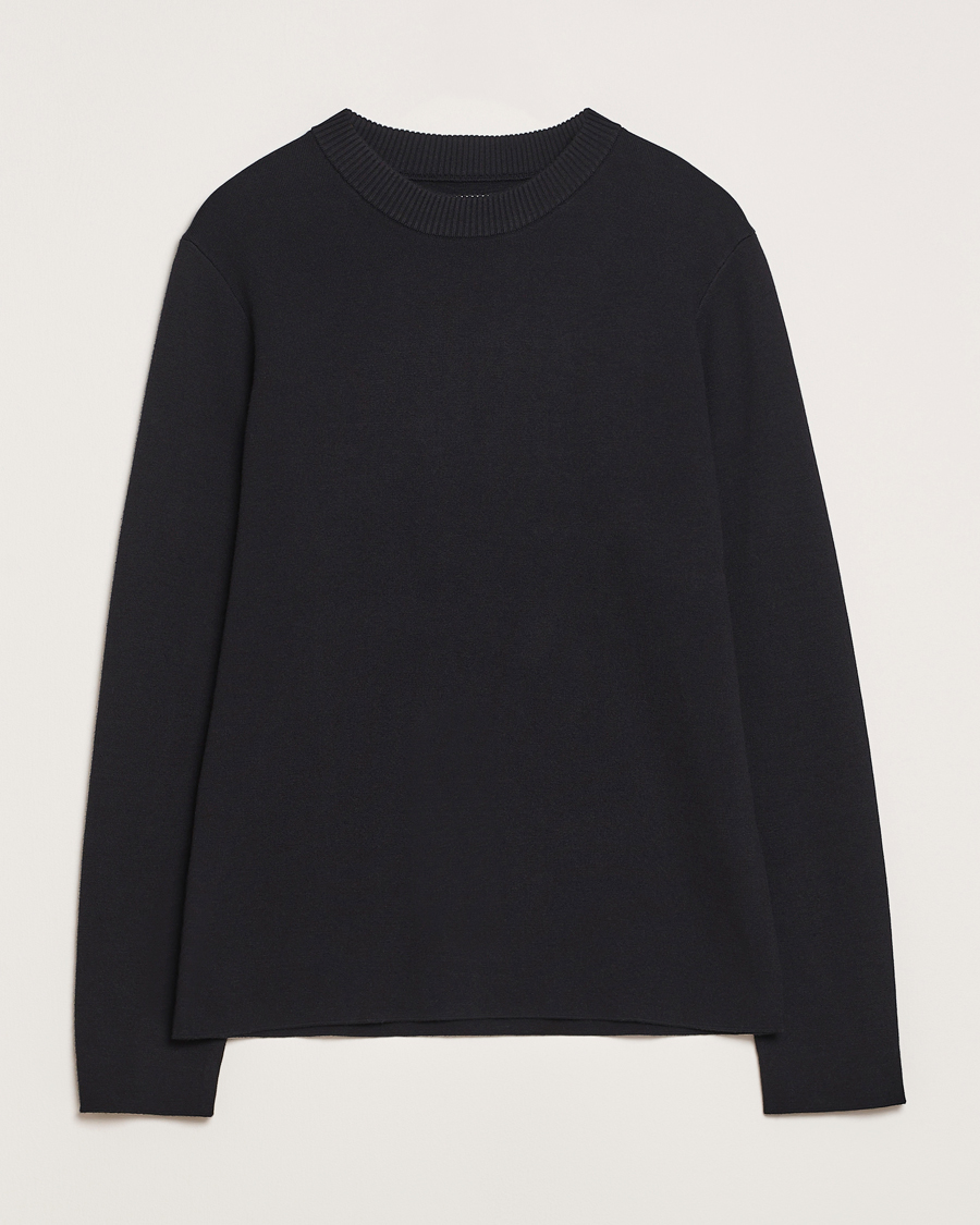 Herre | Trøjer | Samsøe Samsøe | Niklas Crew Neck Sweater Black