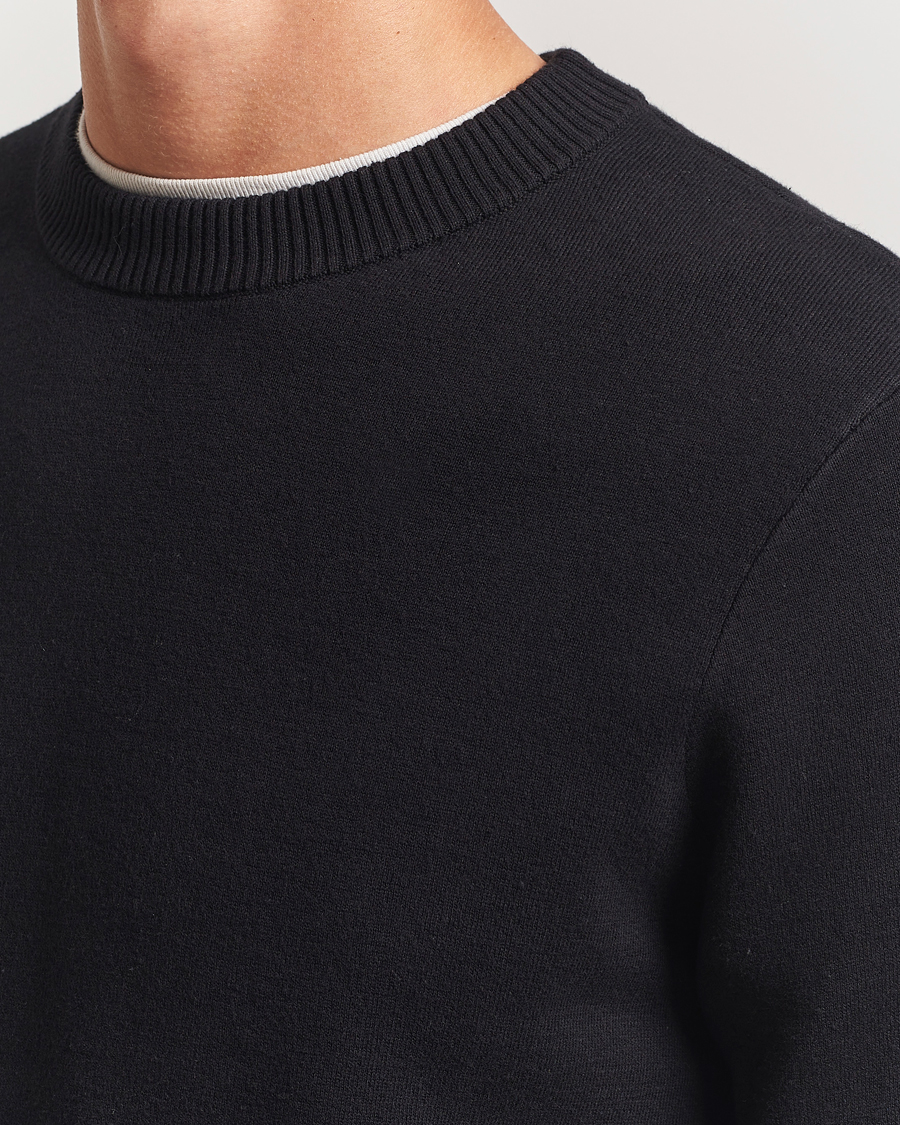 Herre | Trøjer | Samsøe Samsøe | Niklas Crew Neck Sweater Black