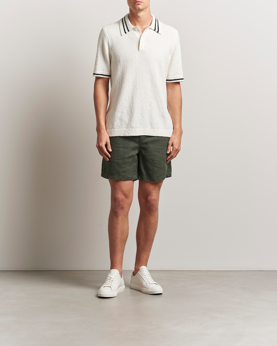 Herre | Polotrøjer | Samsøe Samsøe | Pedro Tipped Knitted Polo Clear Cream