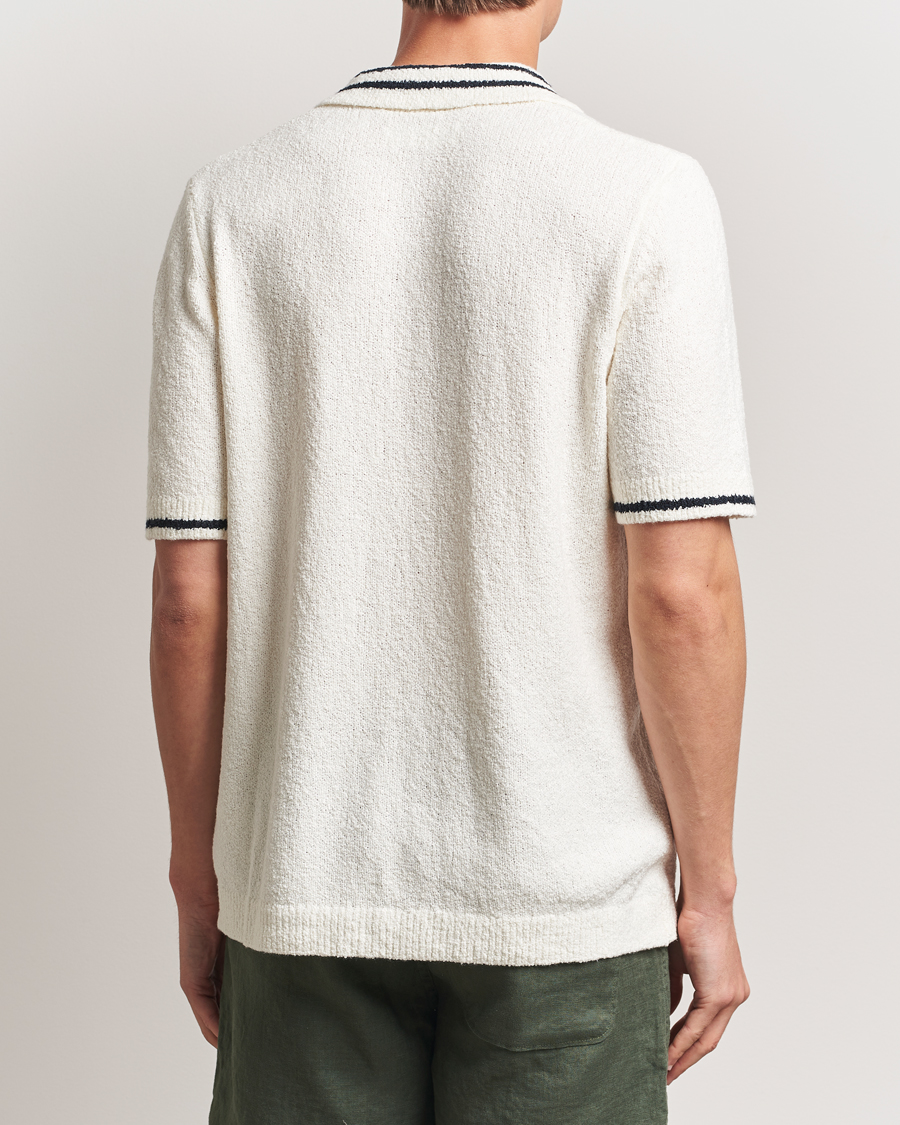 Herre | Polotrøjer | Samsøe Samsøe | Pedro Tipped Knitted Polo Clear Cream