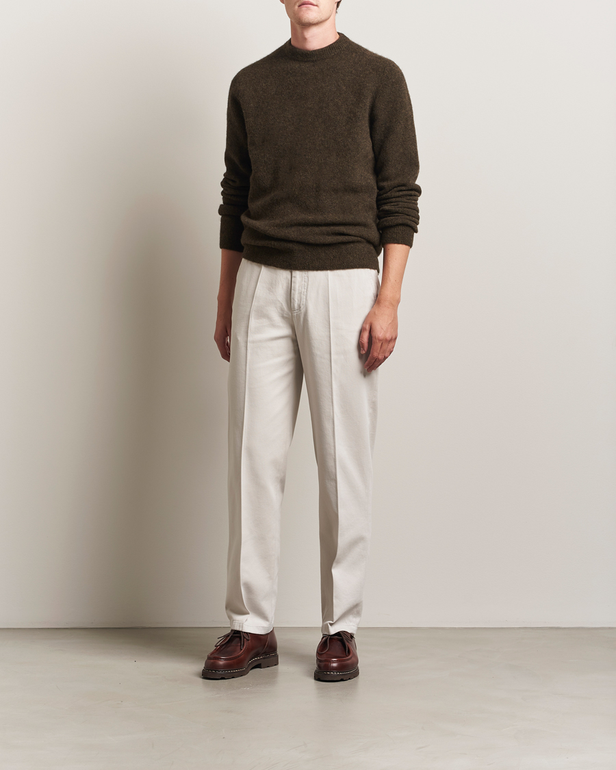 Herre | Bukser | Filippa K | Cotton Chino Trousers Chalk Grey