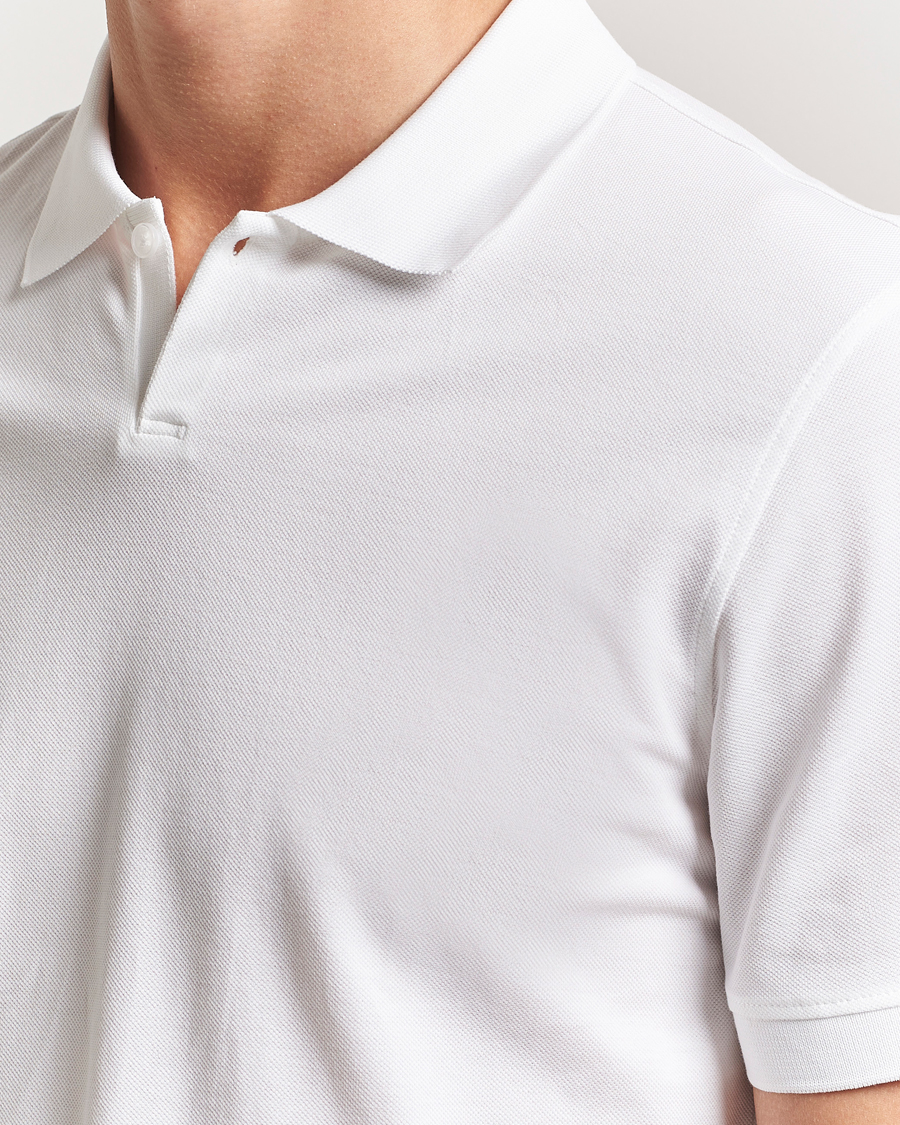 Herre | Polotrøjer | Orlebar Brown | Bruno Organic Cotton Pique White