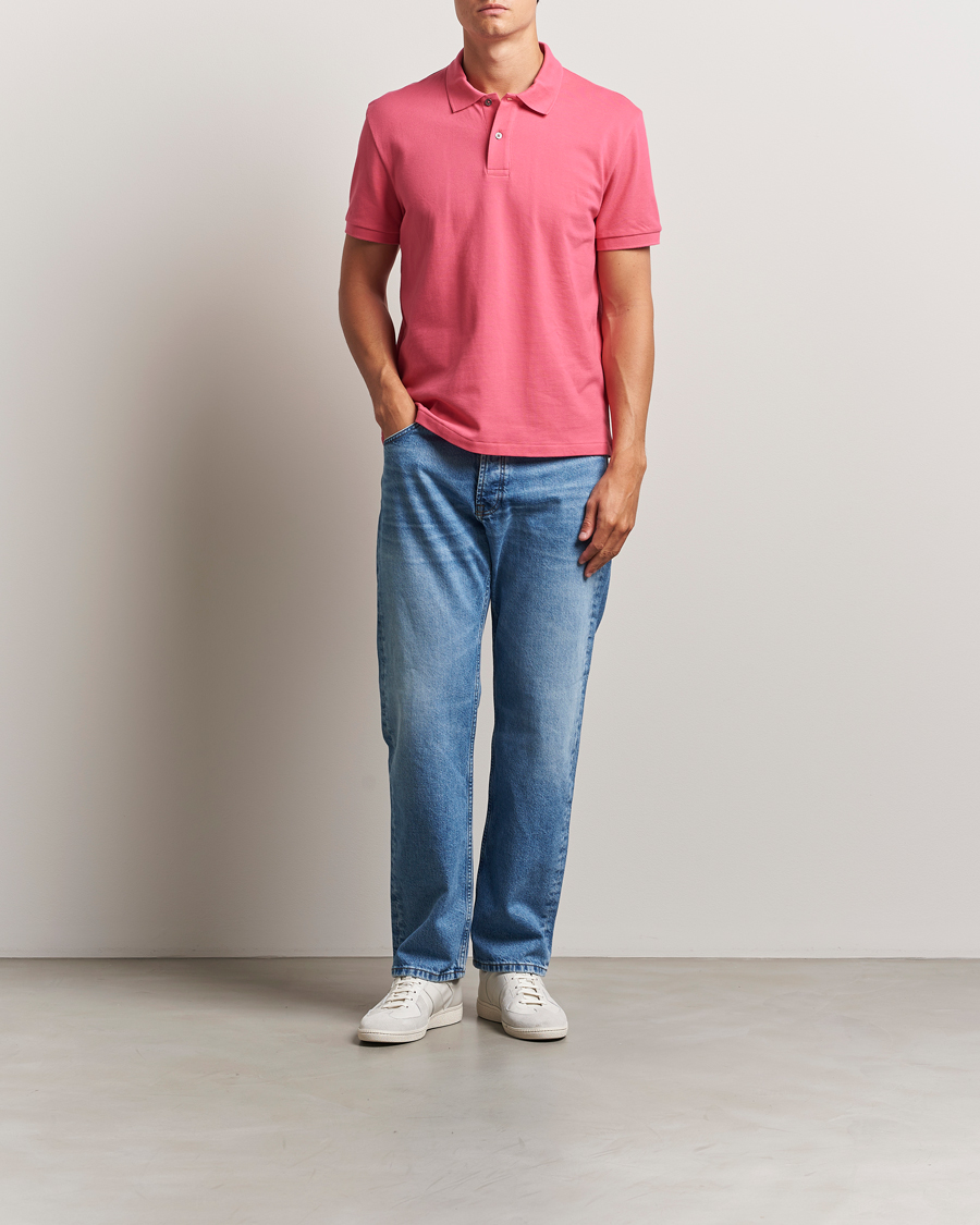 Herre | Polotrøjer | Oscar Jacobson | Alex Cotton Polo Cinfandel Red