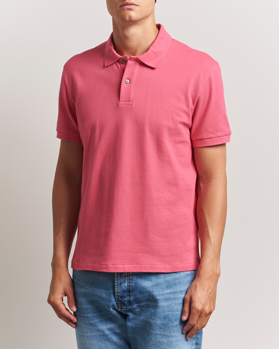 Herre | Polotrøjer | Oscar Jacobson | Alex Cotton Polo Cinfandel Red