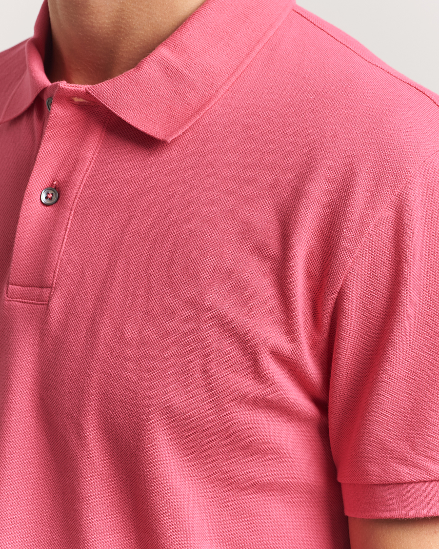 Herre | Polotrøjer | Oscar Jacobson | Alex Cotton Polo Cinfandel Red