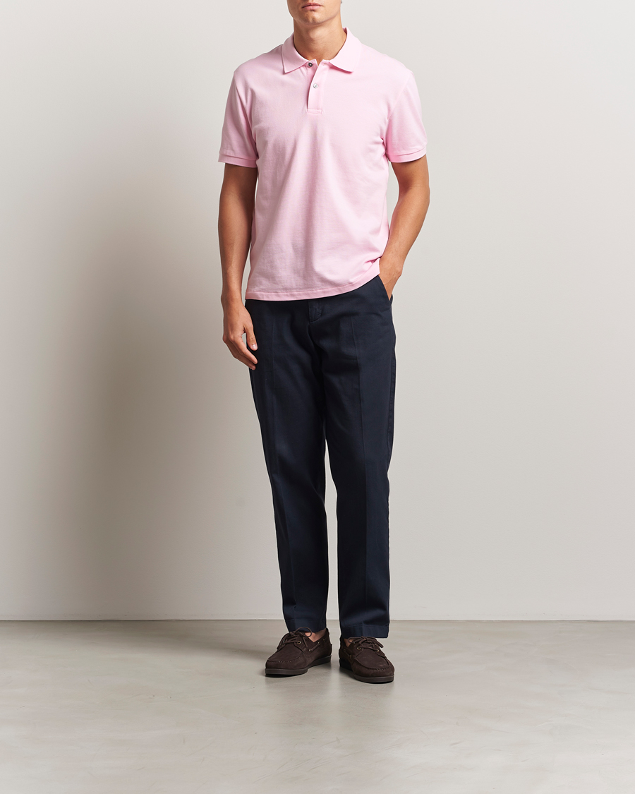 Herre | Polotrøjer | Oscar Jacobson | Alex Cotton Polo Pink