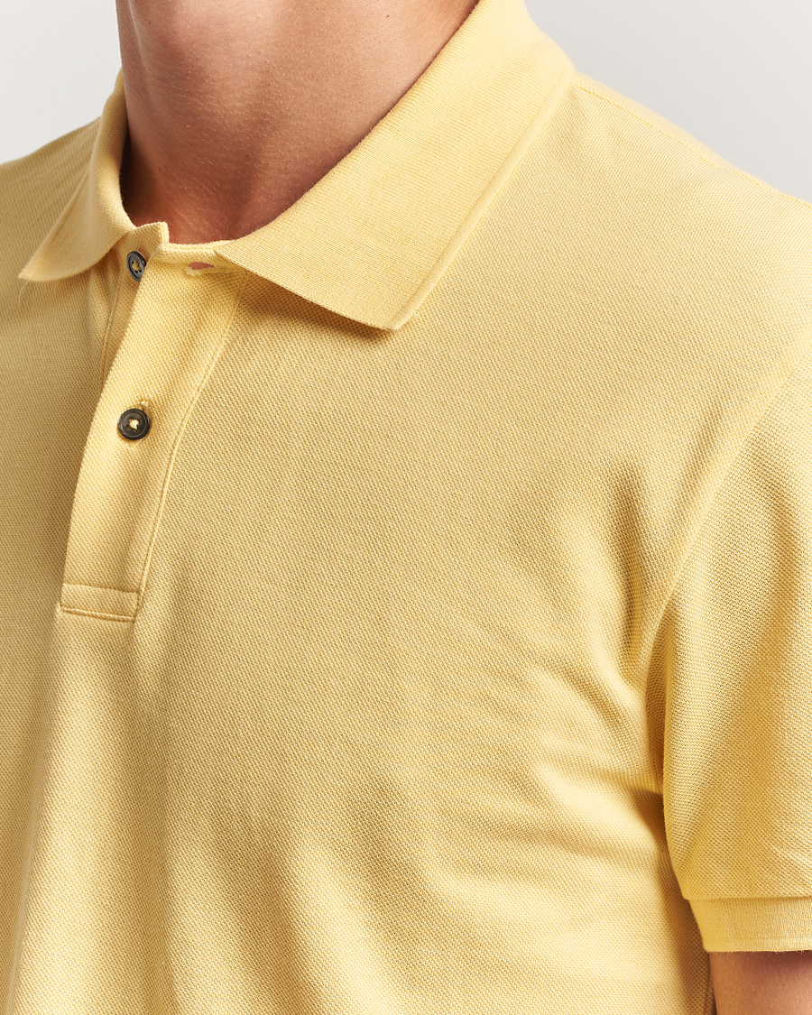 Herre | Polotrøjer | Oscar Jacobson | Alex Cotton Polo Yellow