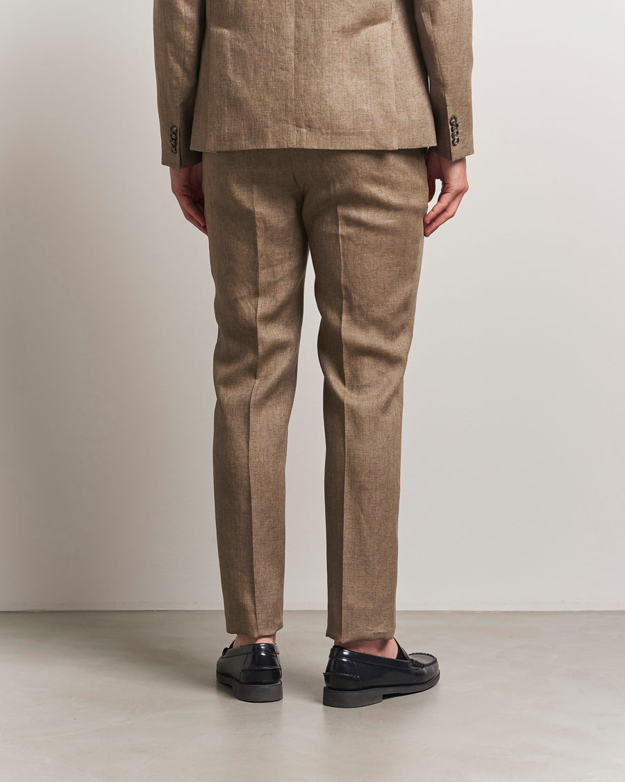 Herre | Bukser | J.Lindeberg | Lois Super Linen Pants Nutmeg