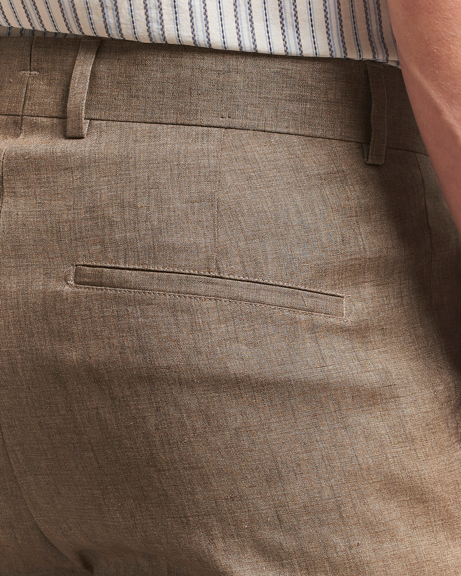 Herre | Bukser | J.Lindeberg | Lois Super Linen Pants Nutmeg
