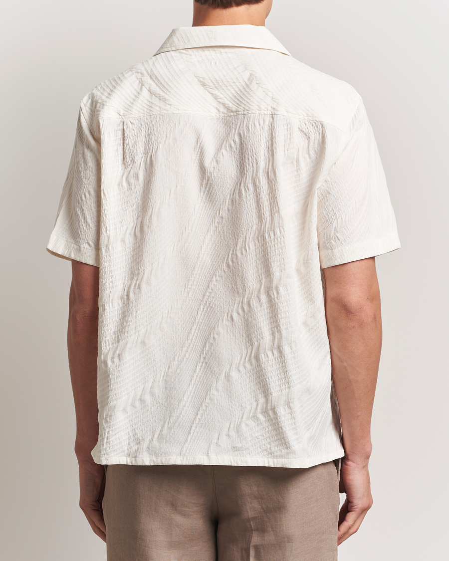 Herre | Skjorter | J.Lindeberg | Donso Stretch Texture Shirt Moonbeam