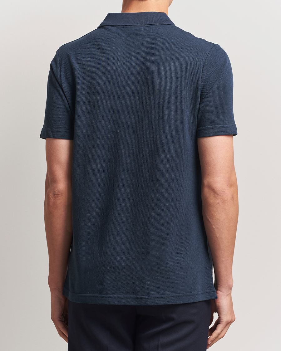 Herre | Polotrøjer | NN07 | Paul Cotton/Lyocell Polo Navy Blue