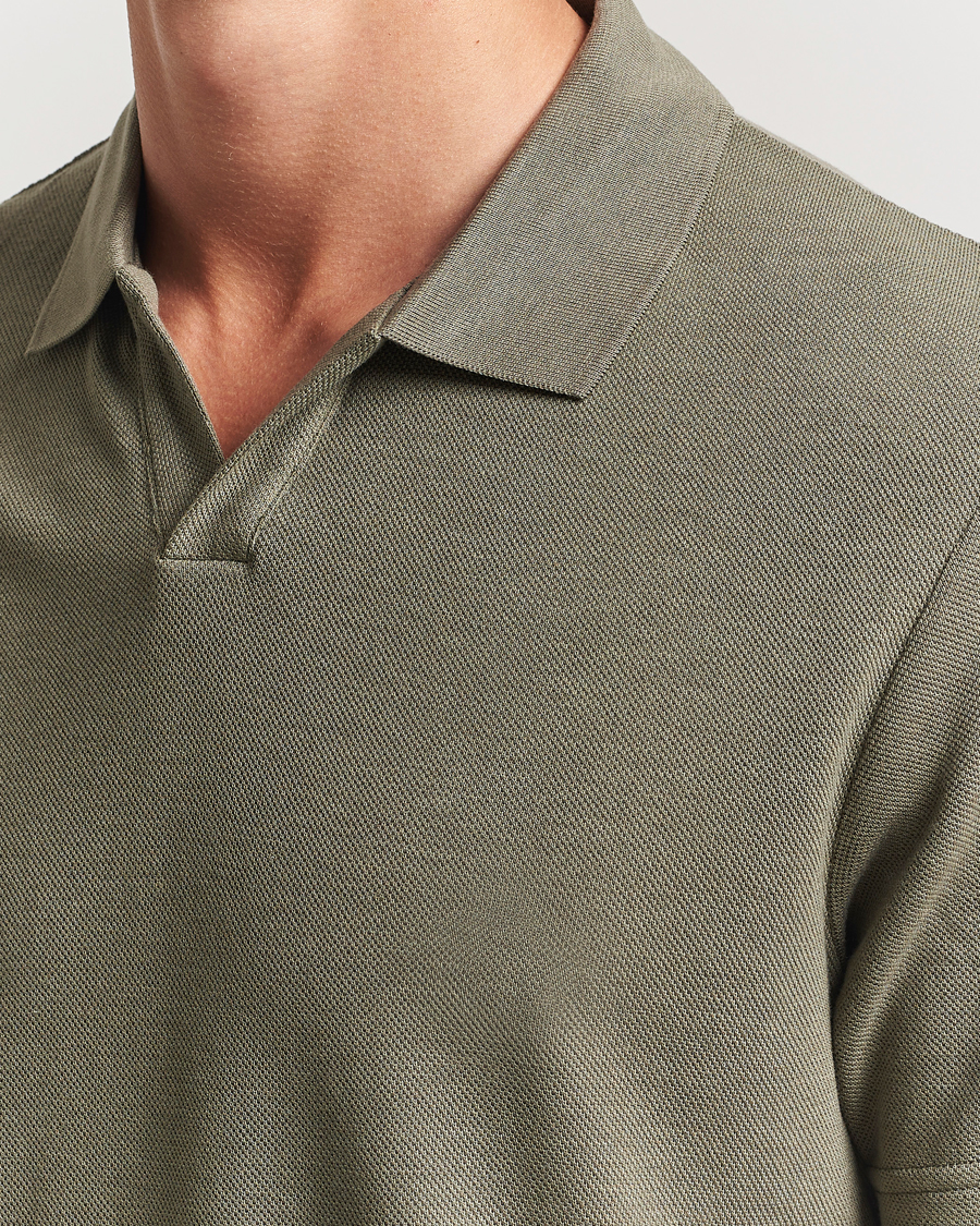 Herre | Polotrøjer | NN07 | Paul Cotton/Lyocell Polo Capers Green