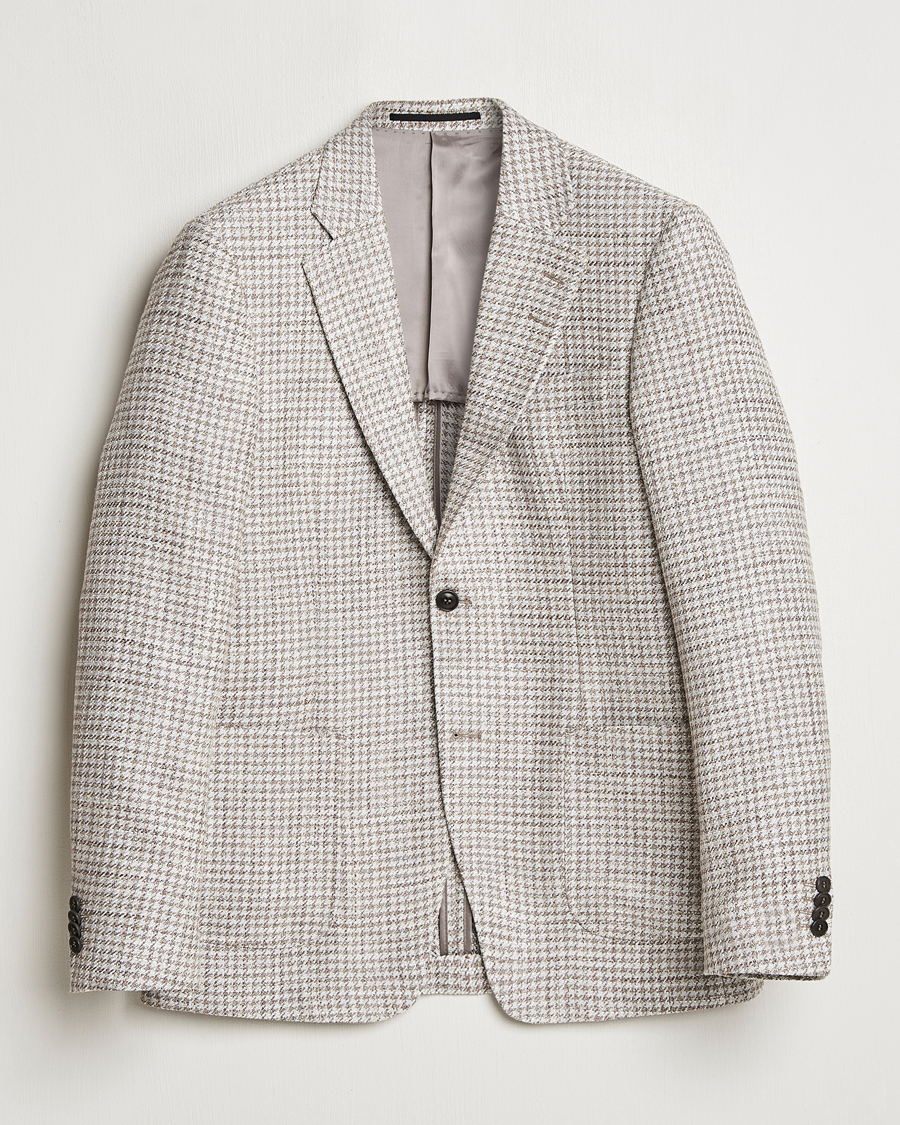 Herre | Blazere & jakker | Tiger of Sweden | Justin Viscose/Linen Pepita Blazer Tehina
