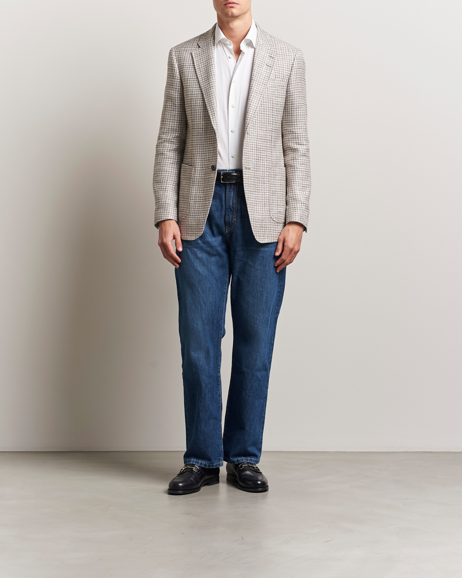 Herre | Blazere & jakker | Tiger of Sweden | Justin Viscose/Linen Pepita Blazer Tehina