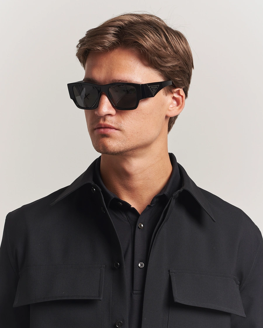 Herre | Solbriller | Prada Eyewear | Prada 0PR 10ZS Sunglasses Black